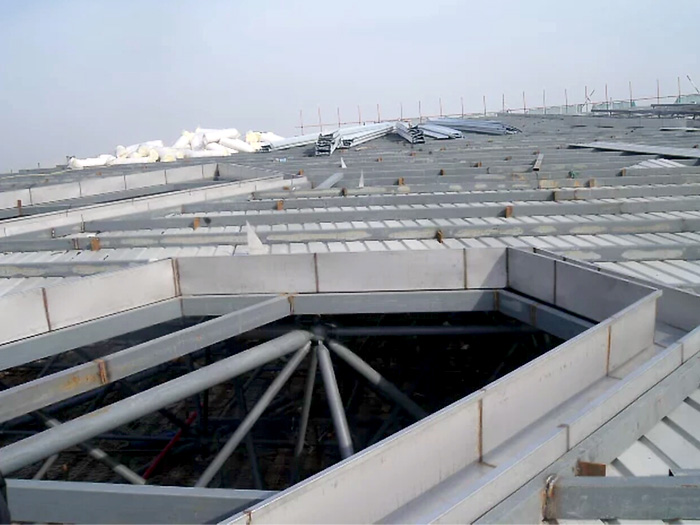 高平安吉县体育馆网架