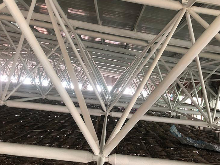 高平大型螺栓球网架施工厂家